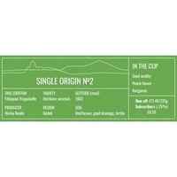 Single Origin No. 2 Ethiopian Yirgacheffe