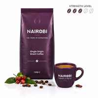 Pure Brazil Single-Origin Coffee - 1kg Coffee Beans