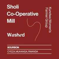 Rwanda Sholi, Bourbon, Washed