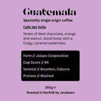 Guatemala Cafe del Valle
