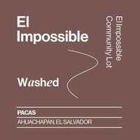 El Salvador El Imposible Washed Pacas