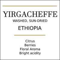 Ethiopia Yirgacheffe Single Origin Coffee | Washed Arabica Beans
