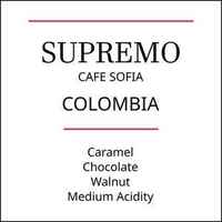 Colombia Supremo Cafe Sofia Dark Roast